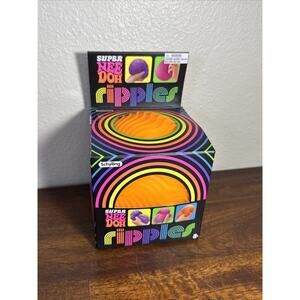 Orange Schylling Super Nee Doh Ripples Tear-Resistant Squeeze Ball